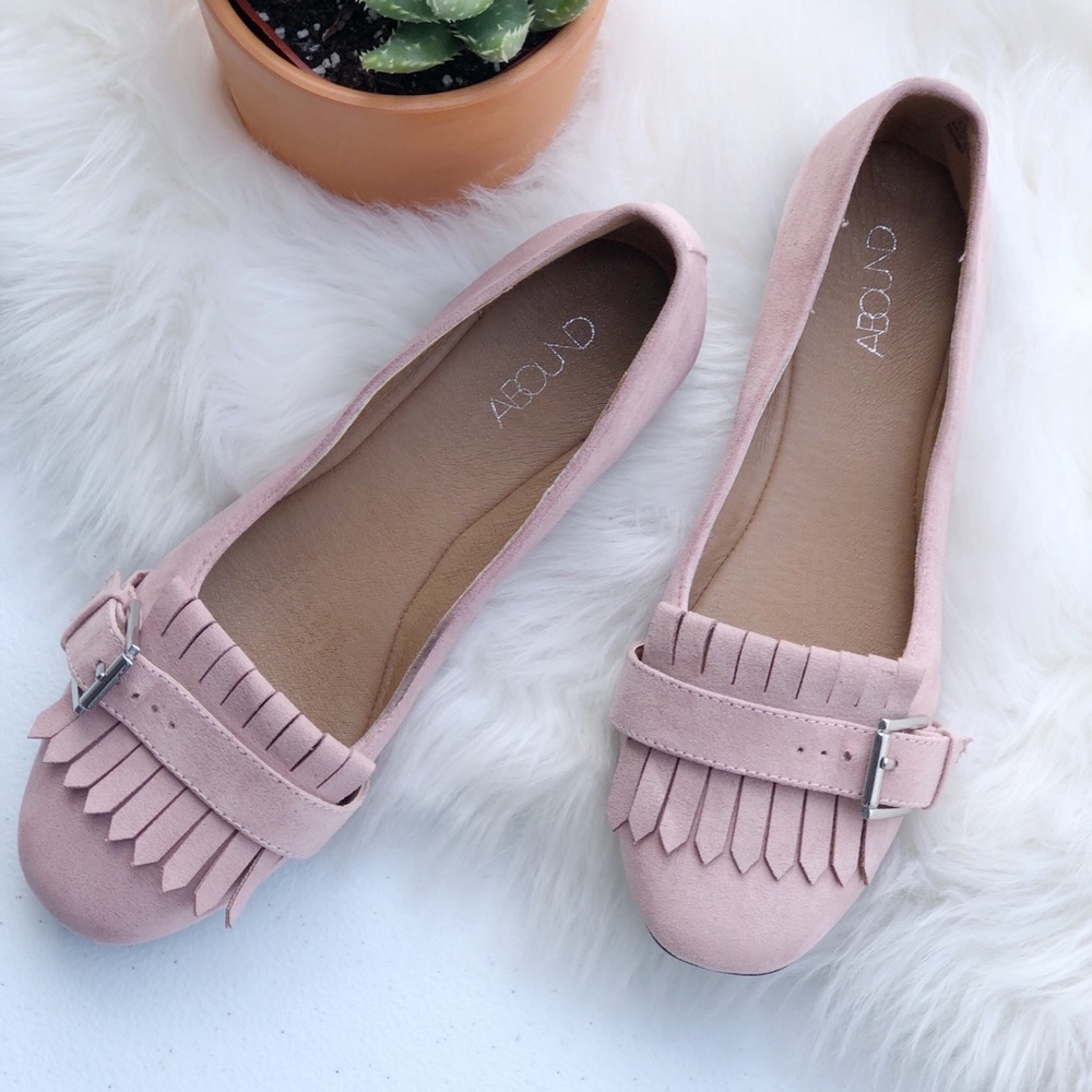 Abound blush flats